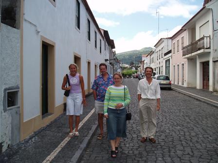 Typical Azorean street