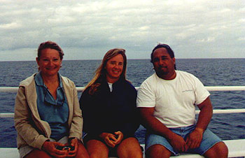 Brianna, Lisa and Kaiwi
