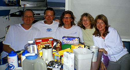 Peter, Jim, Henriette, Ulrika and Berit