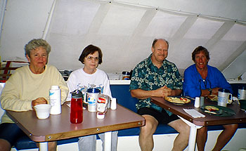 Sherry, Barbara, Mike and Margo