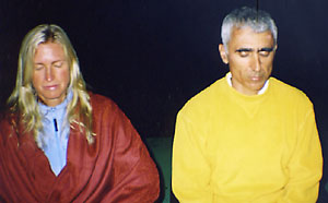 Angelika and Michael in contact