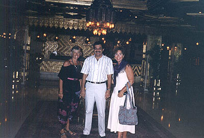 Pyramid Hotel with Joan & Trish