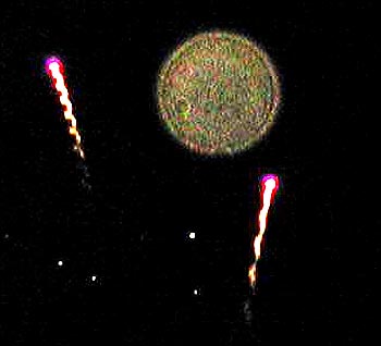 Sydney Harbor Orb Closeup 